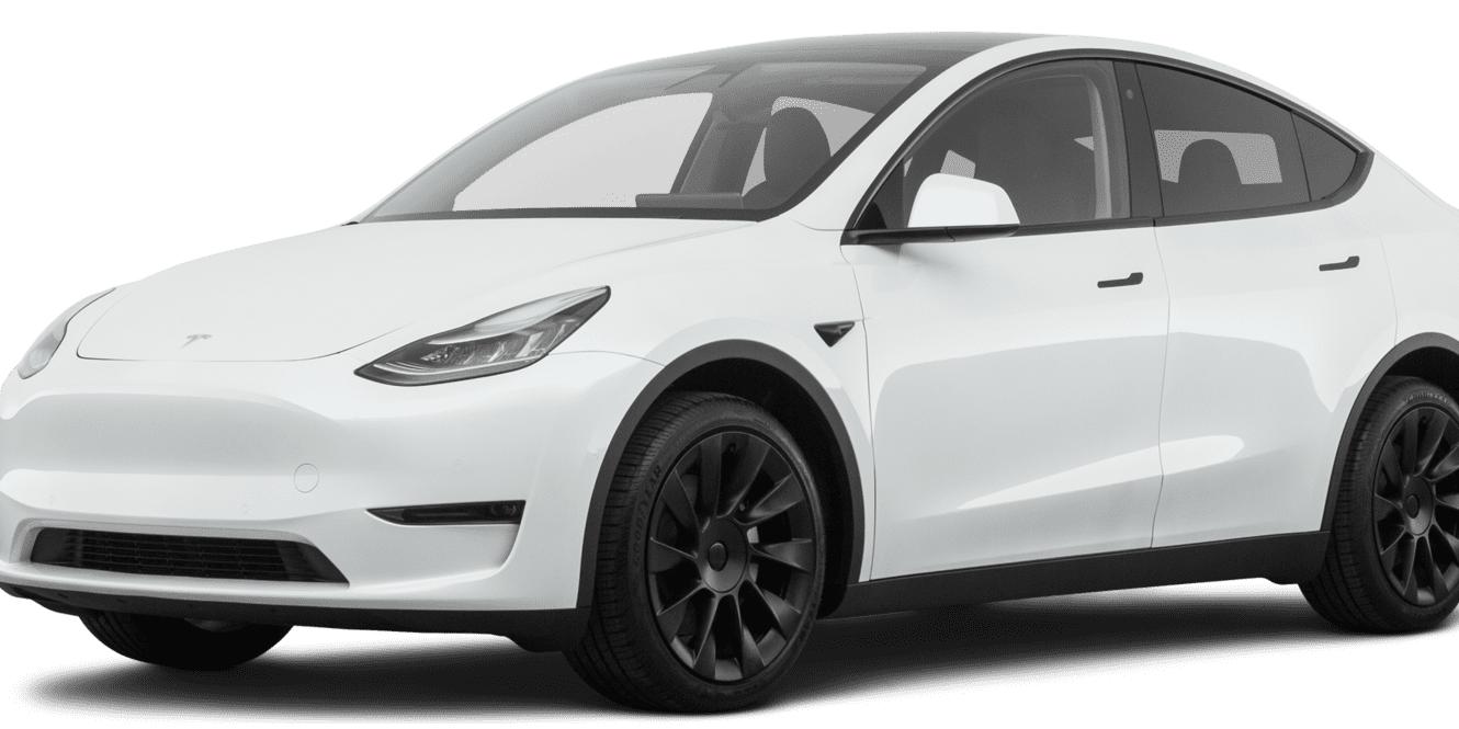 TESLA MODEL Y 2021 5YJYGDEE0MF076061 image